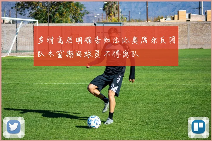 多特高层明确告知法比奥席尔瓦团队冬窗期间球员不得离队