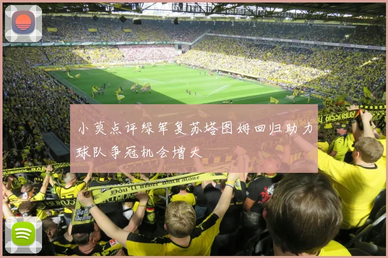 小莫点评绿军复苏塔图姆回归助力球队争冠机会增大